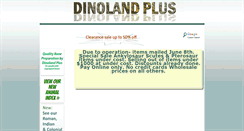 Desktop Screenshot of dinolandplus.com